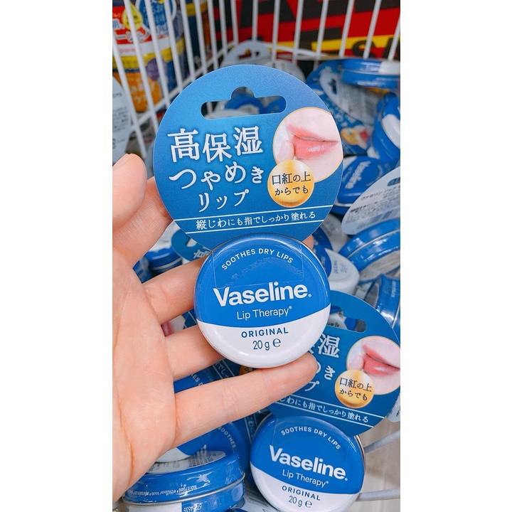 Son dưỡng môi cao cấp vaseline original 20g nhật bản