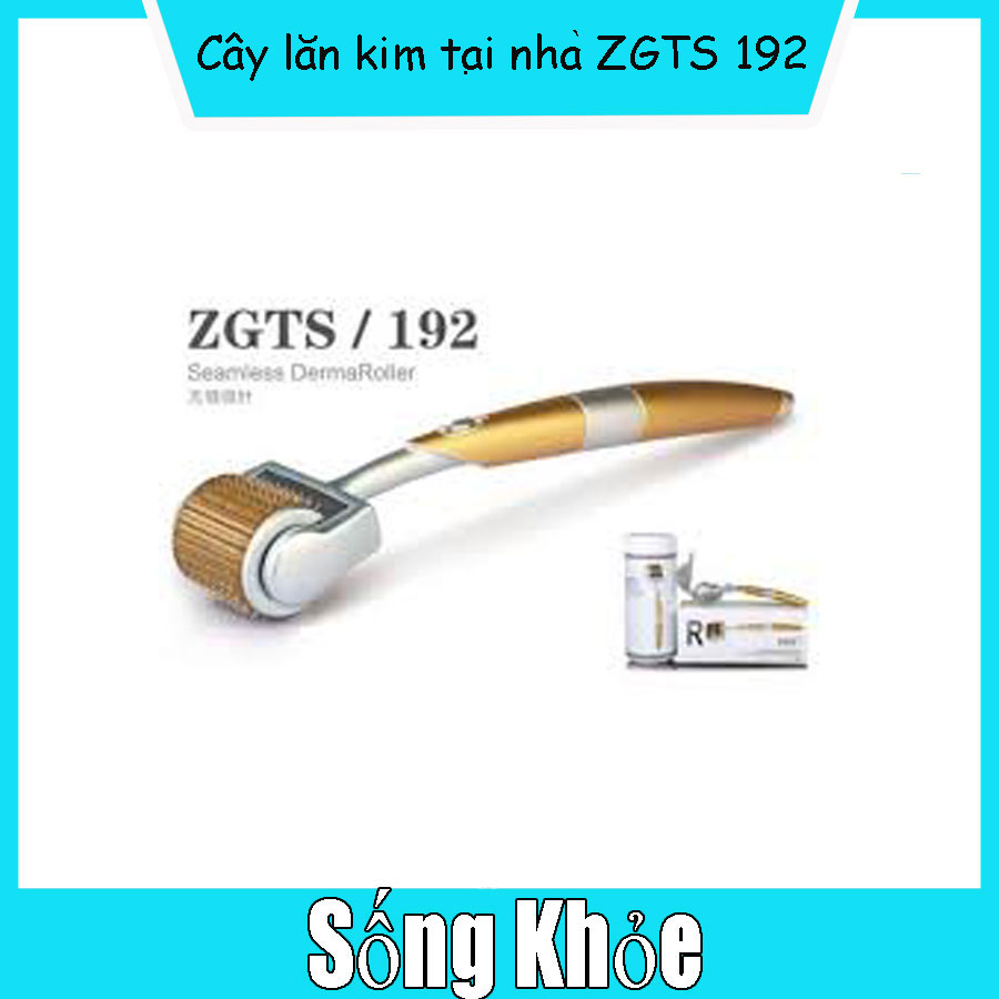 [HCM]Lăn kim ZGTS 192 đầu kim mạ vàng sẹo rỗ nám