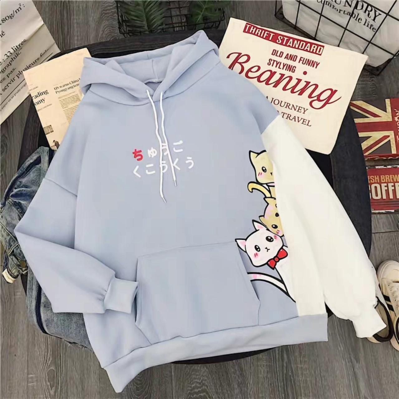áo khoác hoodie nữ siêu phẩm mới nhất 3422