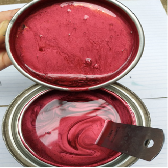 1 lạng màu ca may đỏ 1 thành phần cho xe ô tô sang trọng, bóng đẹp, bền đẹp với mọi loại hình thời tiết