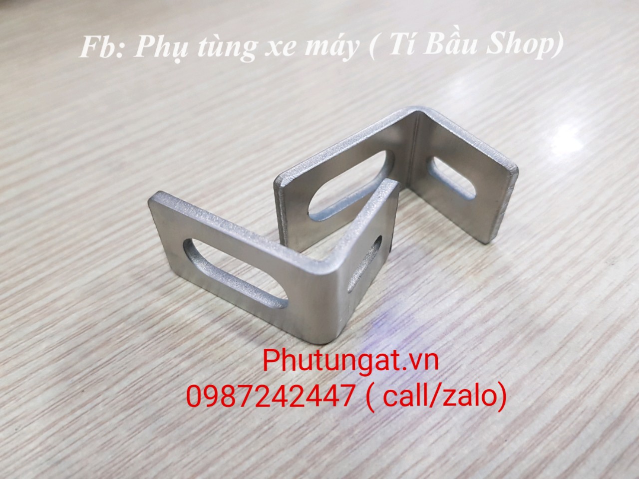 [HCM]Cặp PAT Inox gắn đèn bi mini ngay chân phuộc cho các dòng xe