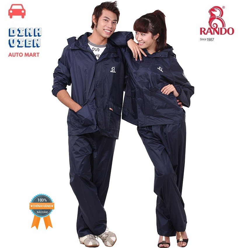Rando Bộ quần áo đi mưa vải Best thông dụng