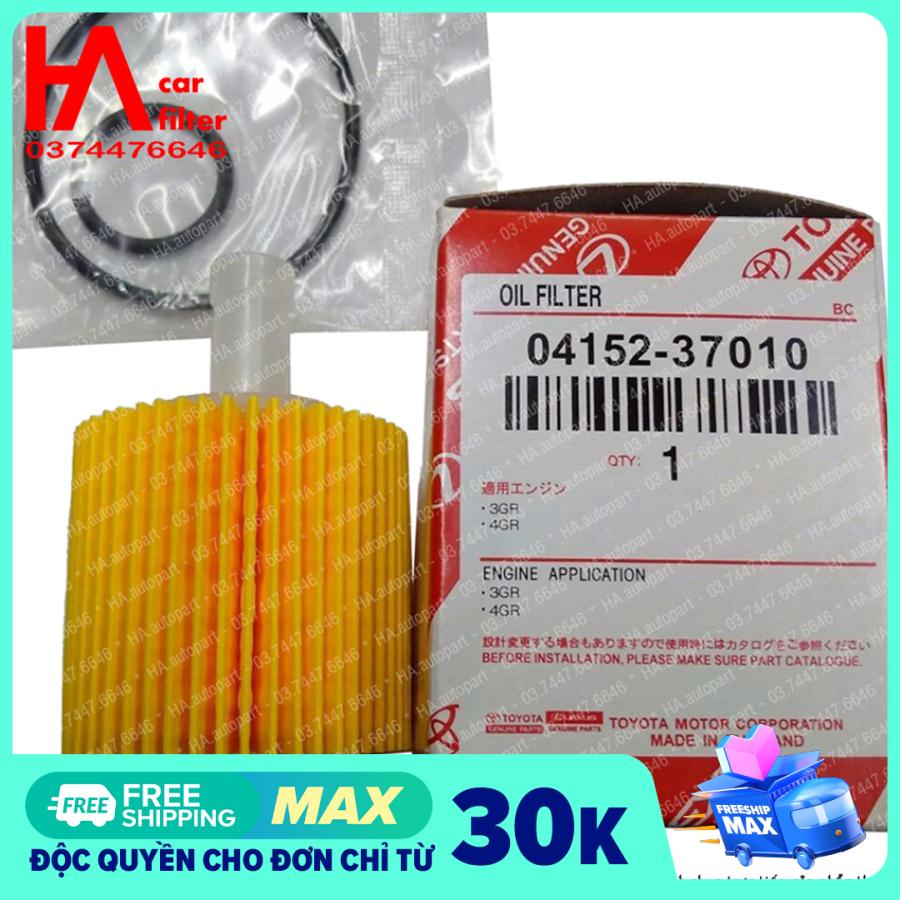Lọc dầu nhớt xe Toyota Altis đời 2010 - 2022 (lõi lọc giấy)