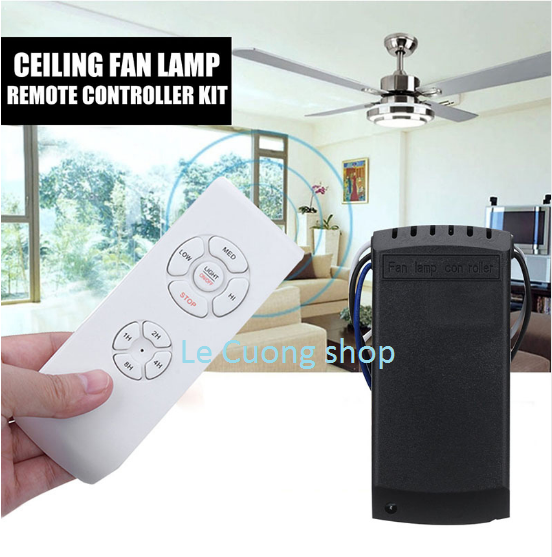Bộ điều khiển quạt trần và đèn công suất 500W/220V, điều khiển từ xa cho quạt trần, mạch quạt điều khiển từ xa, điều khiển từ xa cho quạt, quạt điều khiển từ xa,quạt trần điều khiển từ xa, quạt trần