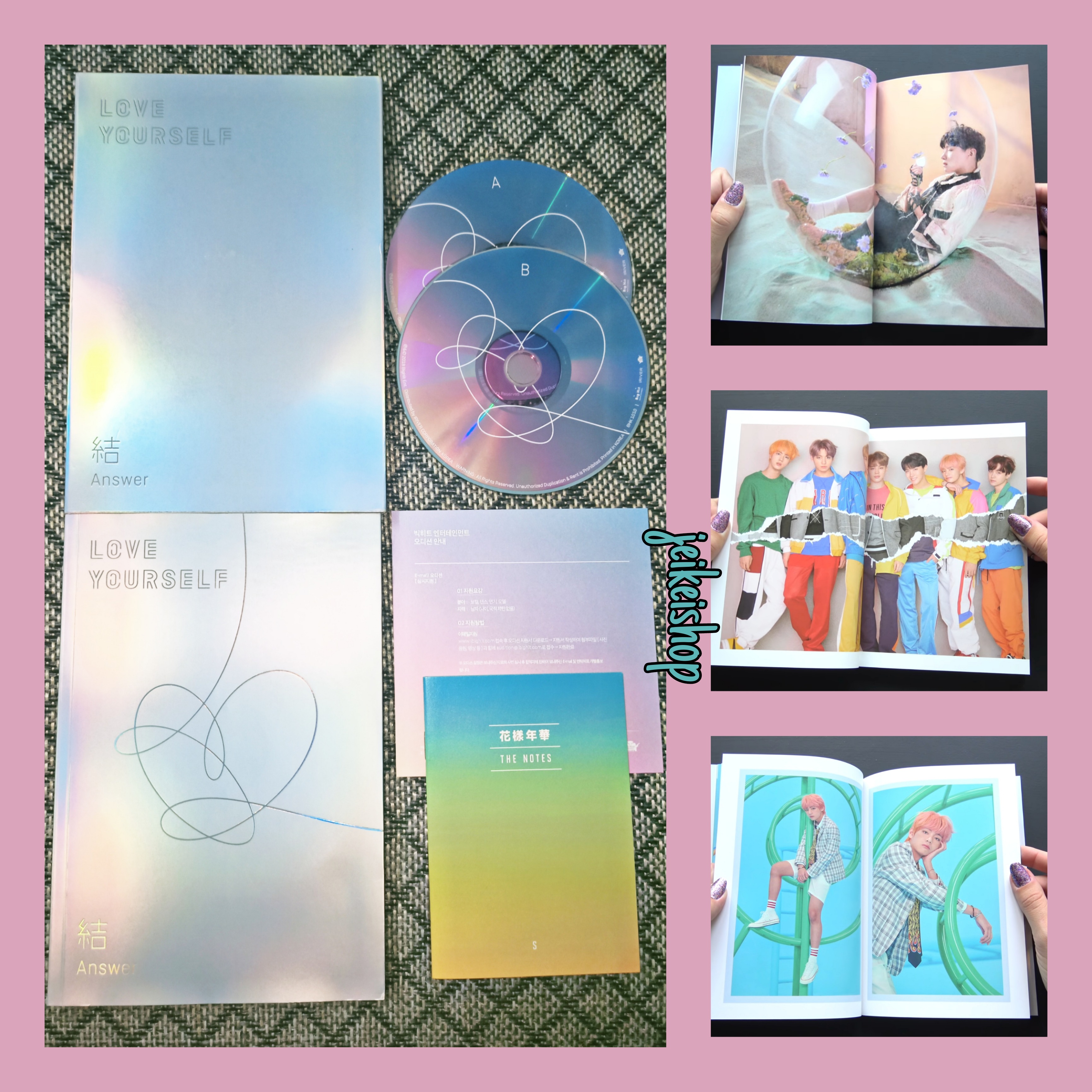 Album BTS LYs Answer chính hãng không card
