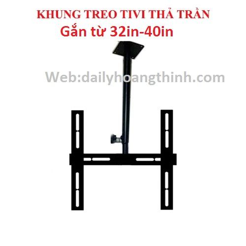 Giá treo tv-khung treo tivi thả trần 32in-40in và 40in-60in - khung treo tivi thả trần