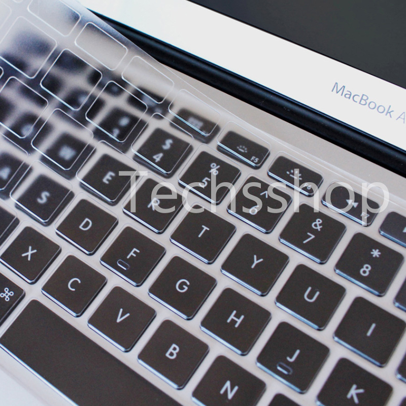 Miếng lót bàn phím macbook đủ các dòng, Chống bụi bẩn chống nước, Trong suốt 11 inch đến 17 inch, Dòng máy macbook air pro retina touch bar
