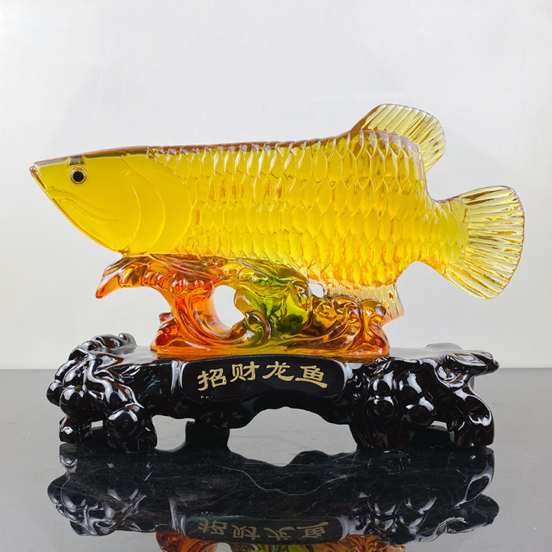 Tượng cá Rồng ngọc phong thủy - tài lộc size lớn