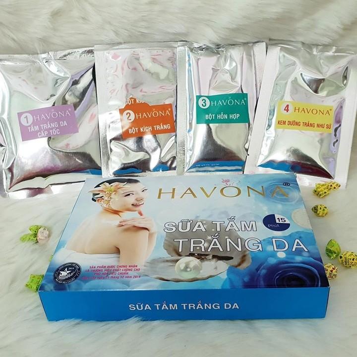 KEM TẮM TRẮNG TOÀN THÂN HAVONA BODY WHITE