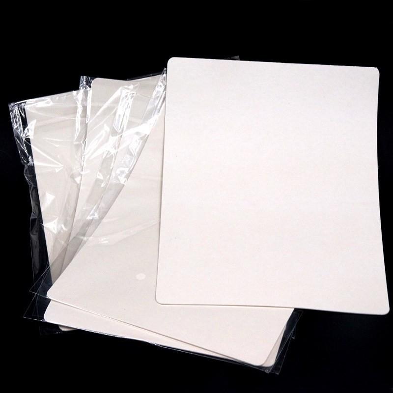 [HCM]Da giả tập phun xăm :da trắng trơn  (10 miếng)