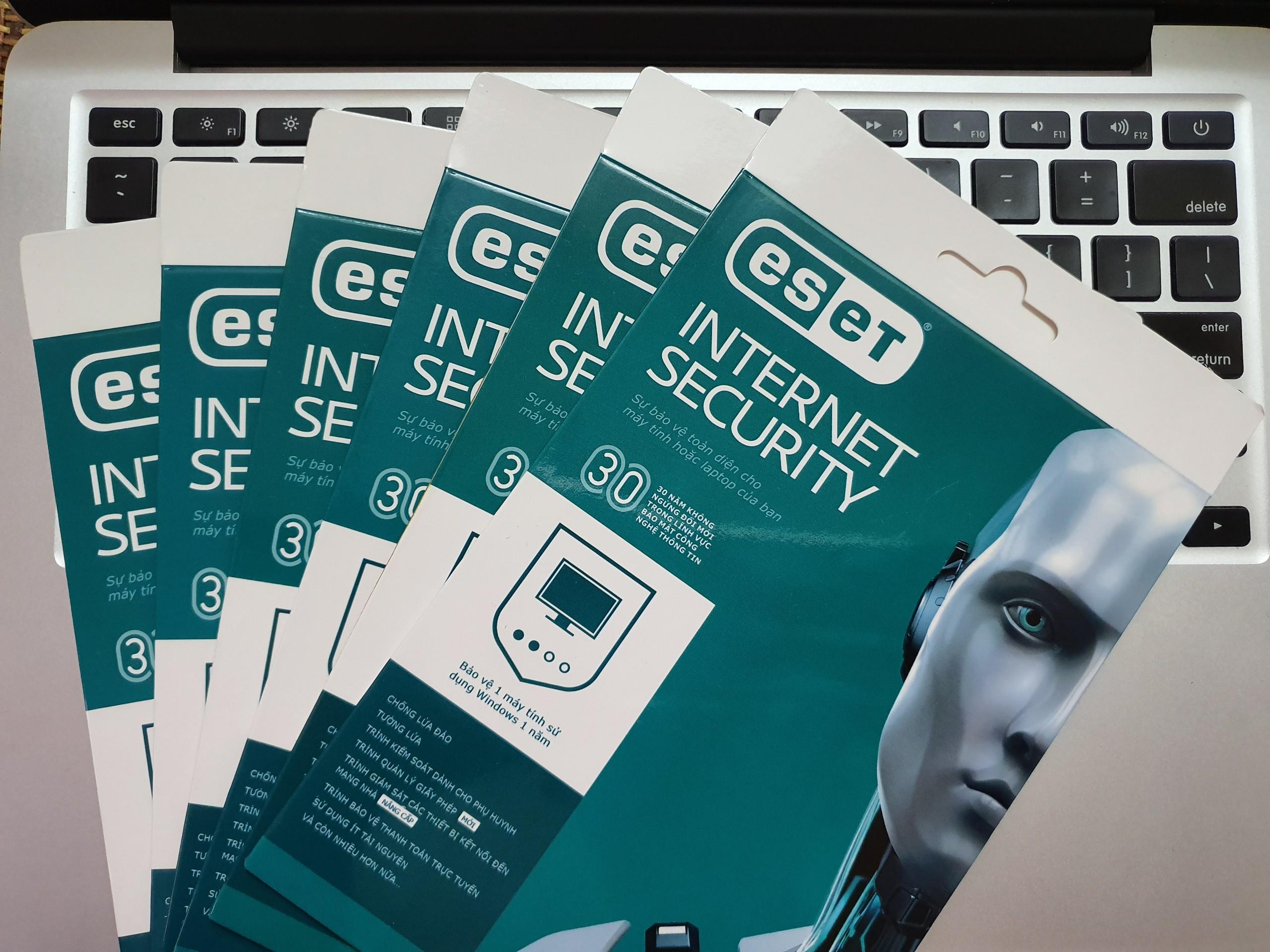 Phần mềm diệt virus ESET Internet Security 1PC 1 năm