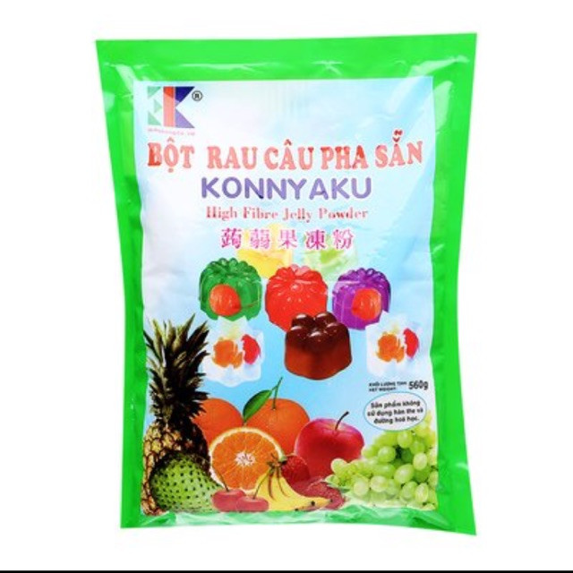 Bột rau câu pha sẵn konnyaku gói 560g 86543