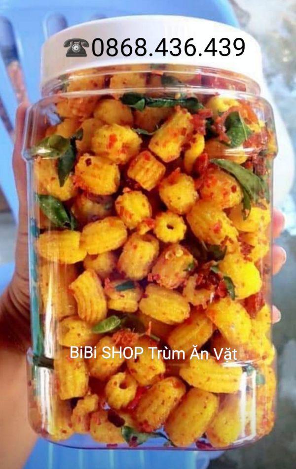 Nui sấy bò lá chanh 500gram