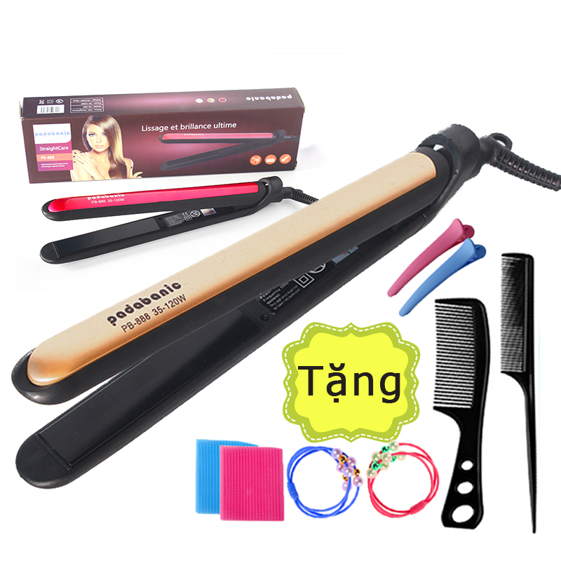 Máy Uốn Duỗi Tóc 2 Trong 1  Uốn,Duỗi, Ép Chuyên Nghiệp Model 888,999 Có Thể Điều Chỉnh Nhiệt Độ