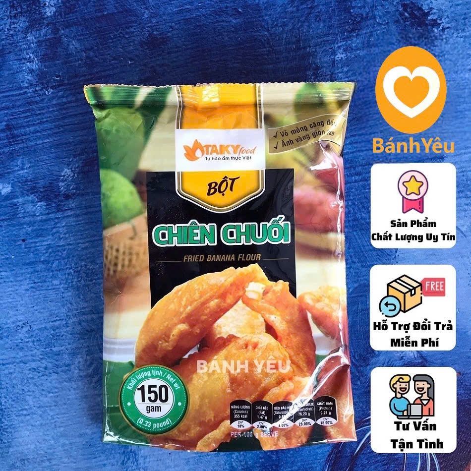 Tai ky banana fried flour 150g