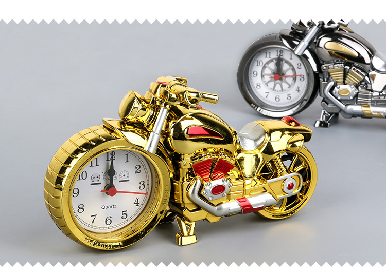 Đồng hồ để bàn báo thức mô hình xe moto