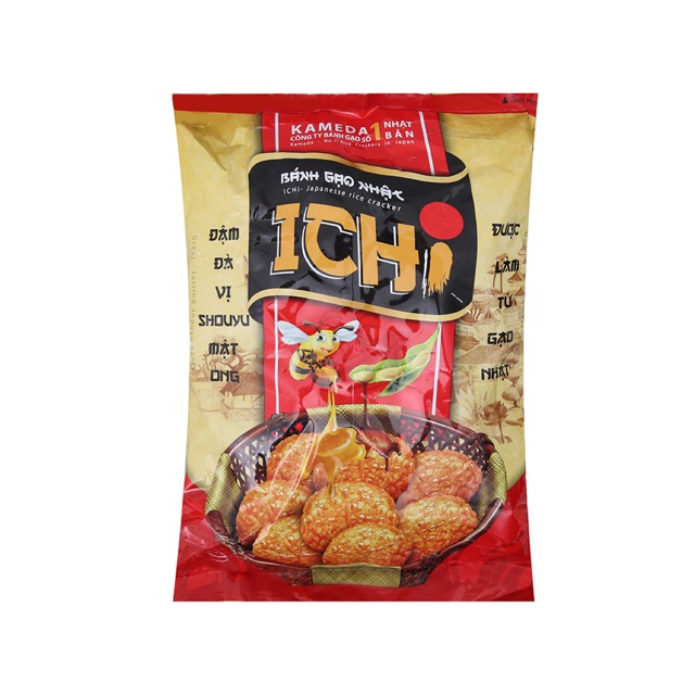 Bánh gạo nhật ichi gói 100g/180g