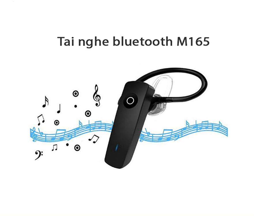 Tai Nghe Bluetooth 1 bên M165,âm thanh sống động