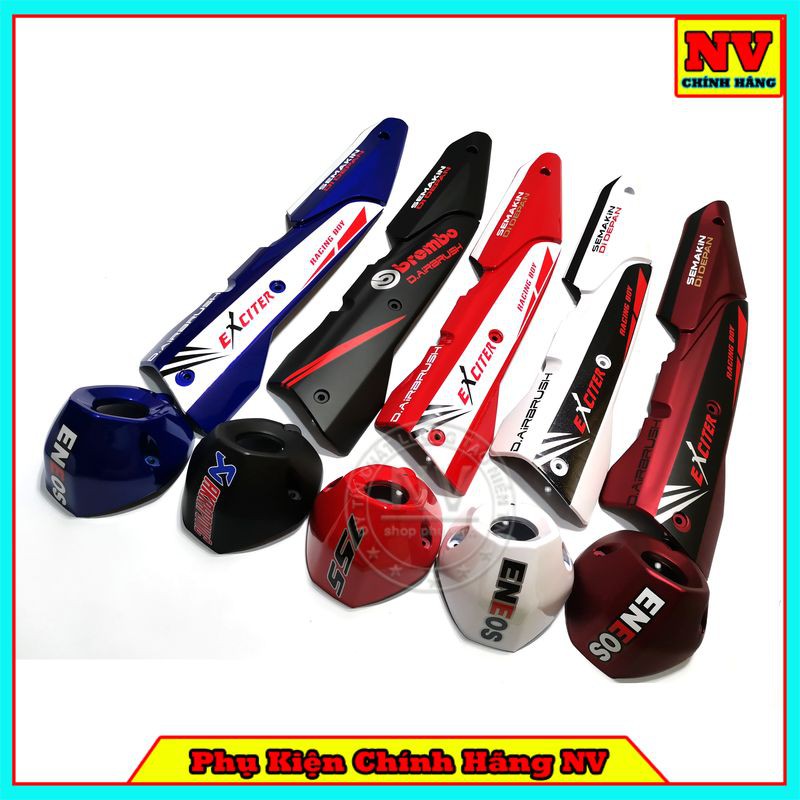 Combo Ốp Pô Kèm Chụp Pô Ex155 - Exciter 155 VVA