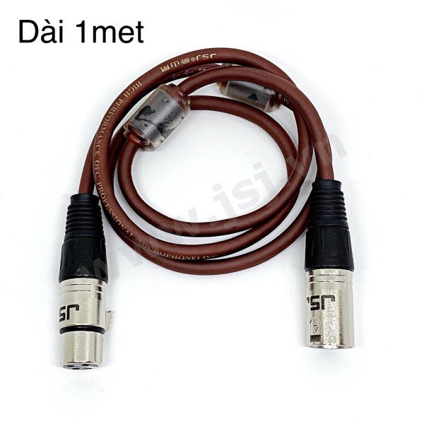 Dây canon 2 đầu chống nhiễu jsj