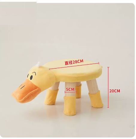 Ghế đôn hình thú, ghế sofa hình động vật vịt vàng cho bé