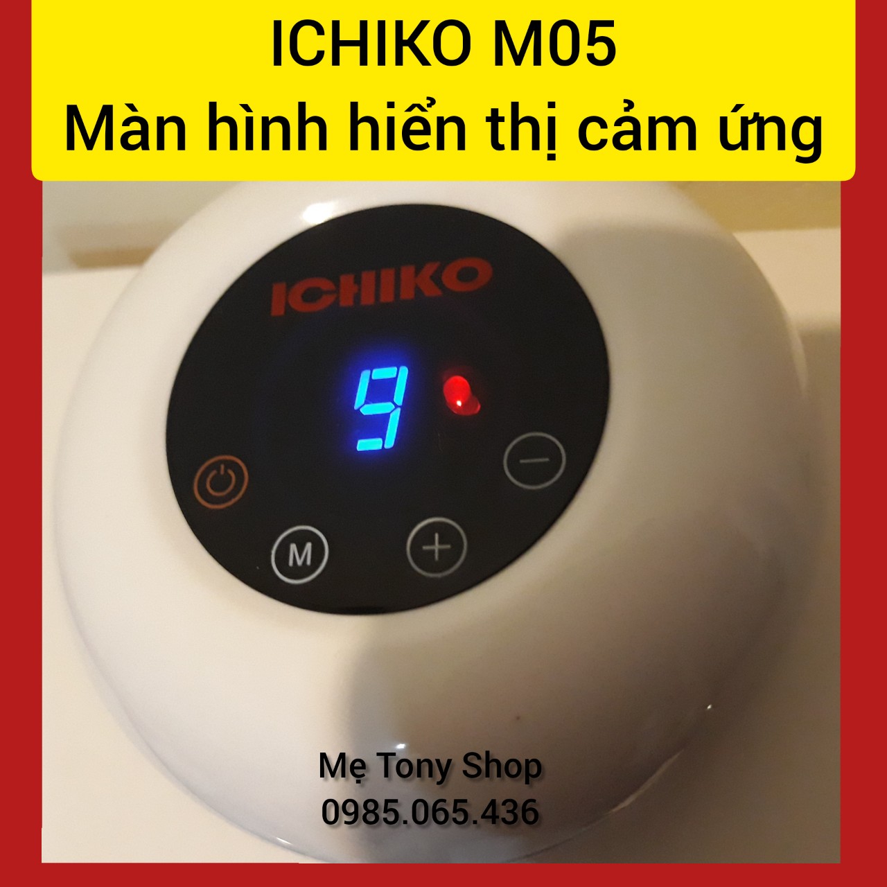 [Chính Hãng 100%] Tách Lẻ Động Cơ Máy Hút Sữa Điện Đôi Ichiko Nhật Bản-Bản Mới Nhất M05 (Bảo Hành 1 Năm)