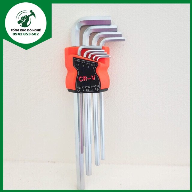 Bộ lục giác 9 món _tkdn