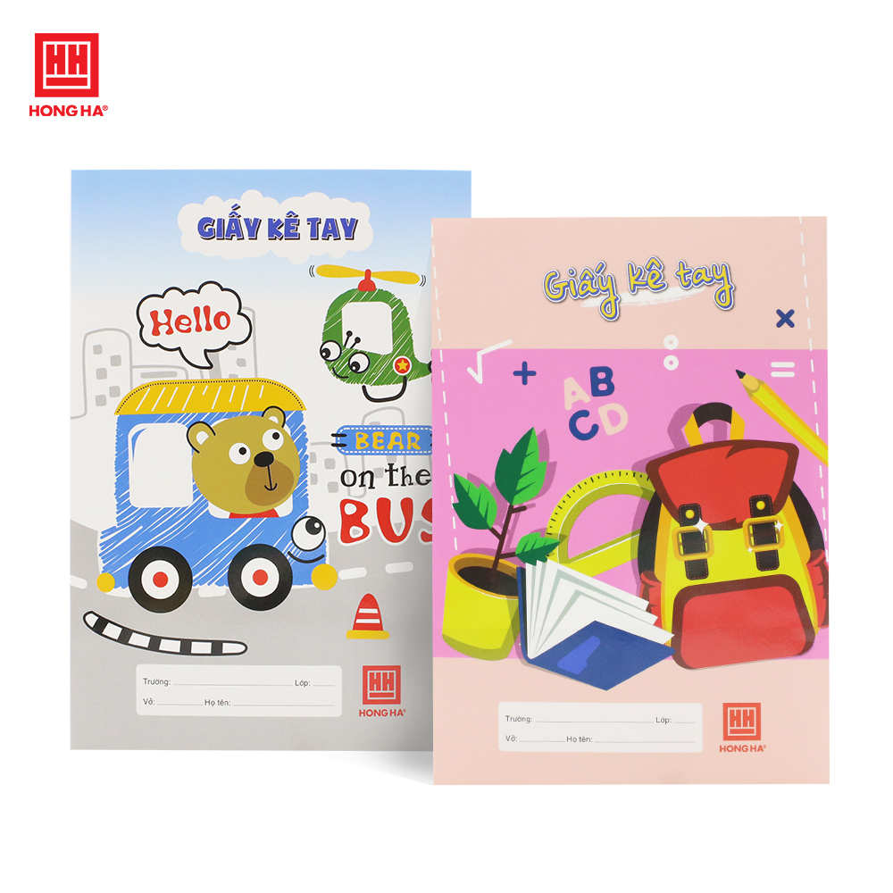 Giấy kê tay học sinh hồng hà - 4926