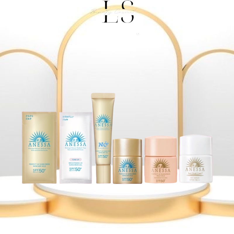 Kem chống nắng anessa perfect uv mini 12ml spf50++++nhật bản anessa mini size sữa 4ml, 12ml, 15ml anessa gói