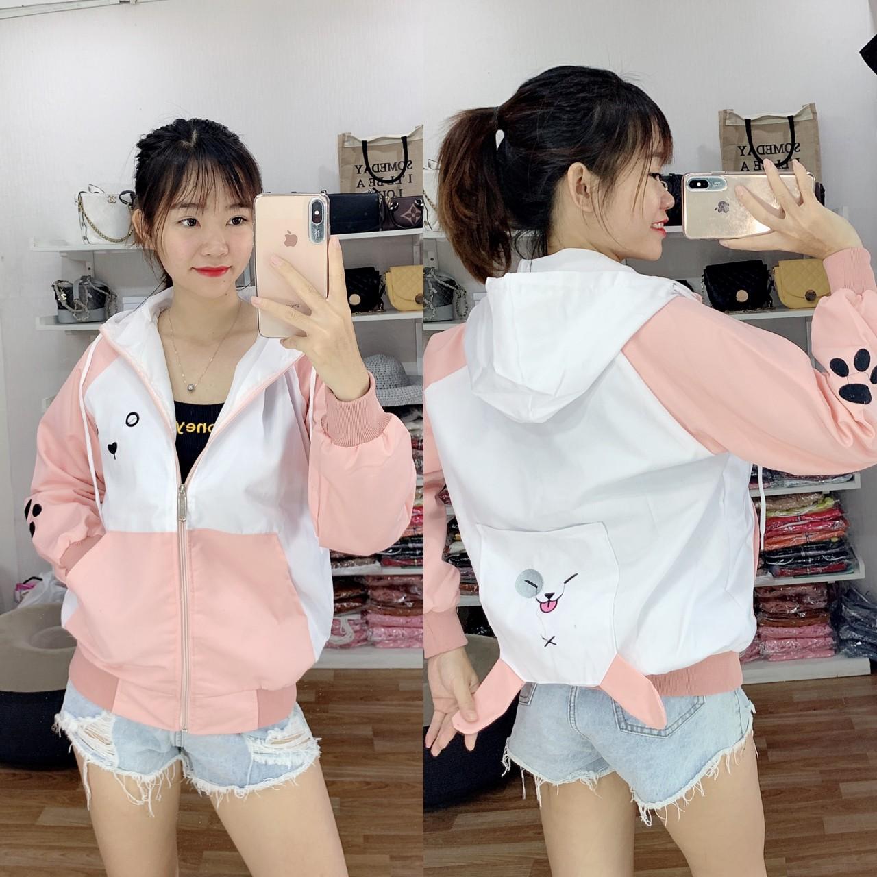 Áo khác kaki nữ siêu phẩm chống nắng siêu gọn nhé. siêu xinh đẹp ST72