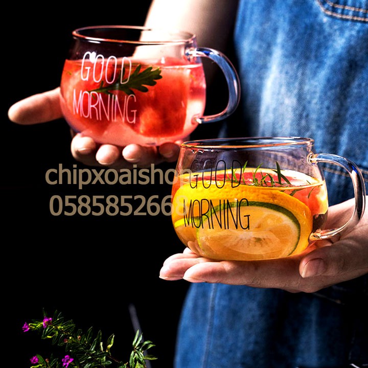 Cốc Good Morning Chào Mừng Ngày Mới