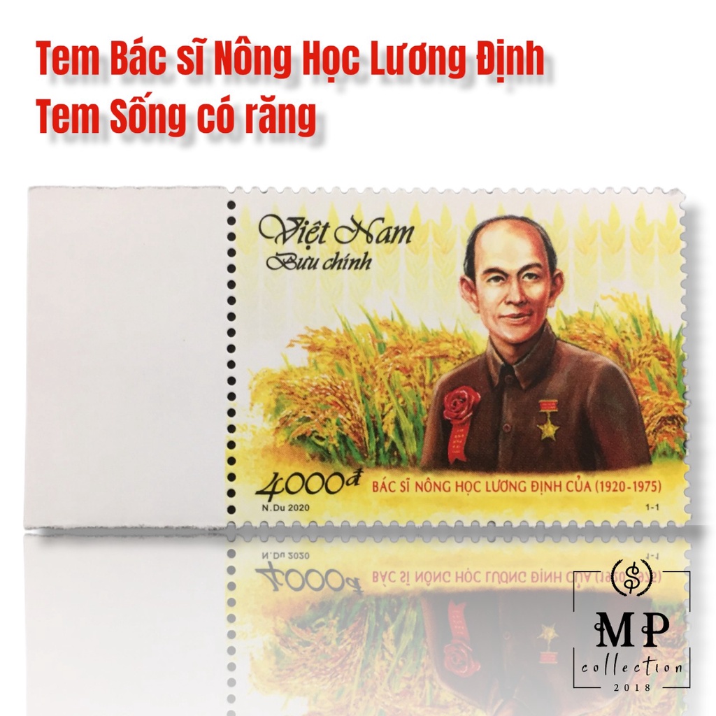 Bộ tem bác sĩ nông học lương định của 2020.