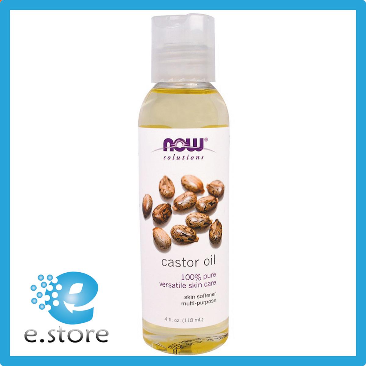Dầu thầu dầu Nowfoods Castor Oil 4 fl oz (118 ml)