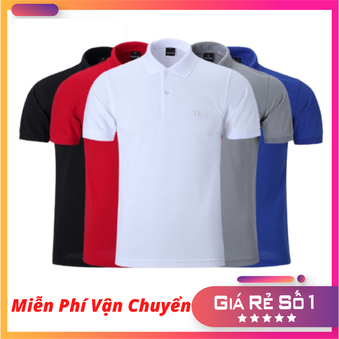 [Video thật 100%] Áo thun nam, áo phông polo có cổ VNXK cao cấp vải mềm, mịn, mát