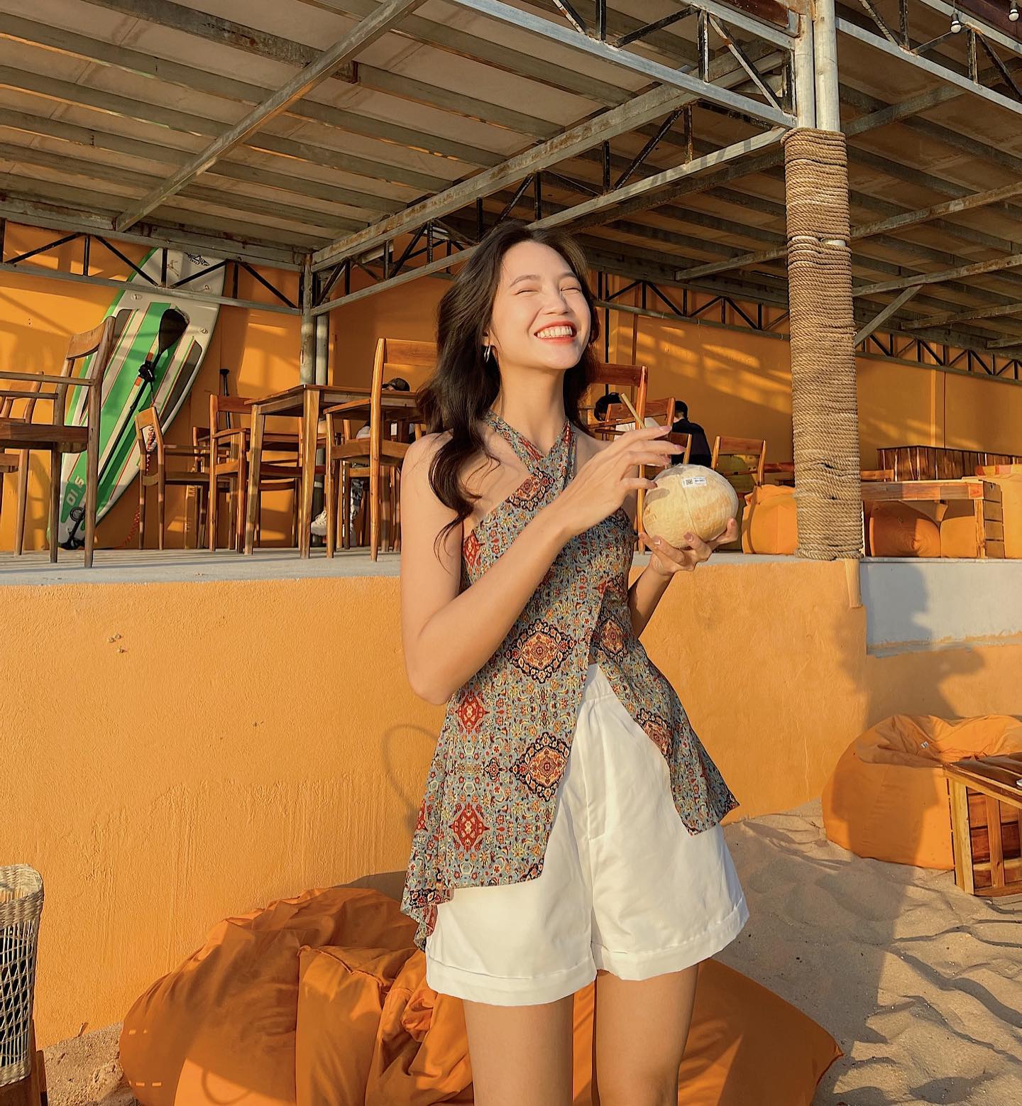 White short - quần short lưng cao trẻ trung - thiết kế bởi iamcoco.official