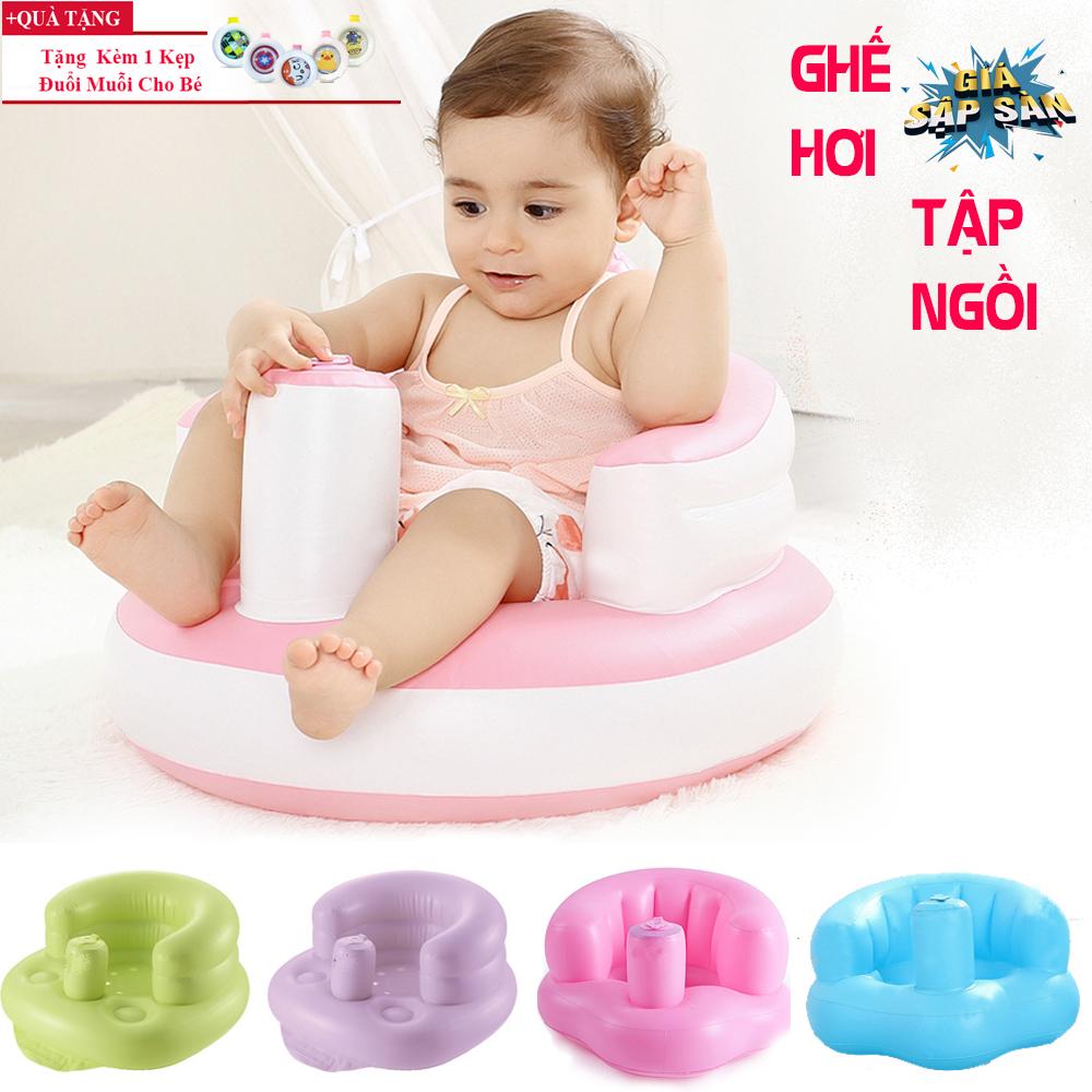 Ghế Phao Tập Ngồi Giá Rẻ, Ghế Hơi Tập Ngồi Cho Bé (Loại Dày) - Mềm Mại - An Toàn, Giúp Nâng Cơ Lưng & Tránh Tổn Thương Hệ Xương Sống Còn Non Yếu Của Trẻ. MS 55