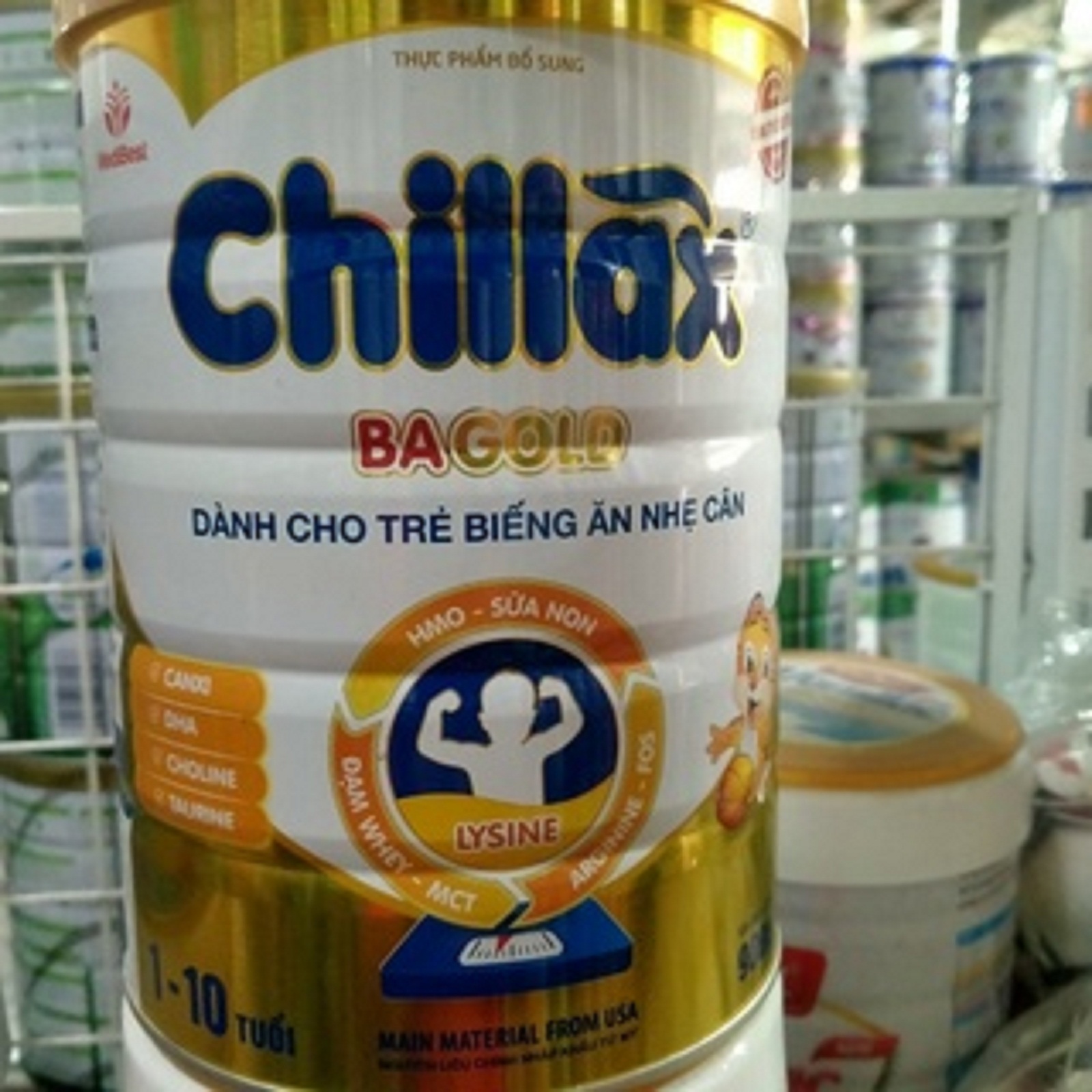 Sữa Chillax BA gold cho trẻ biếng ăn, suy dinh dưỡng
