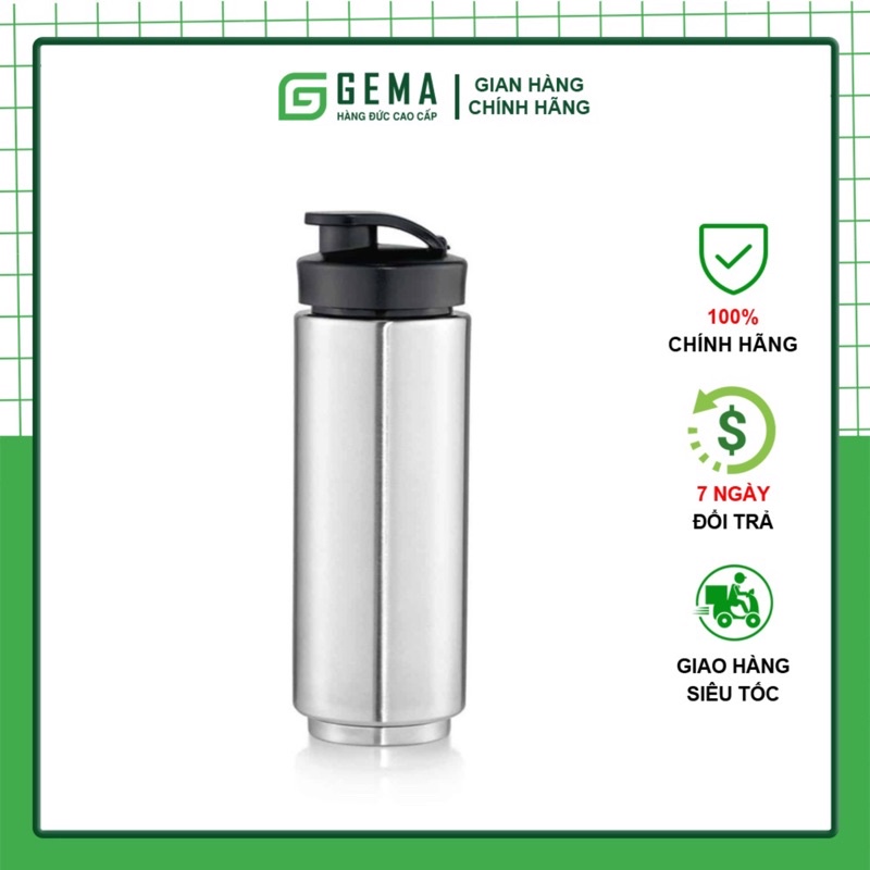 Bình sơ cua wmf mix & go 0,6l, bình nhựa, đựng nước sinh tố hoa quả, phụ kiện máy xay wmf
