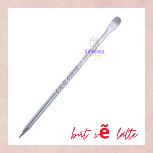 Bút vẽ latte pha chế bút vẽ pha chế làm bằng inox - dụng cụ pha chế