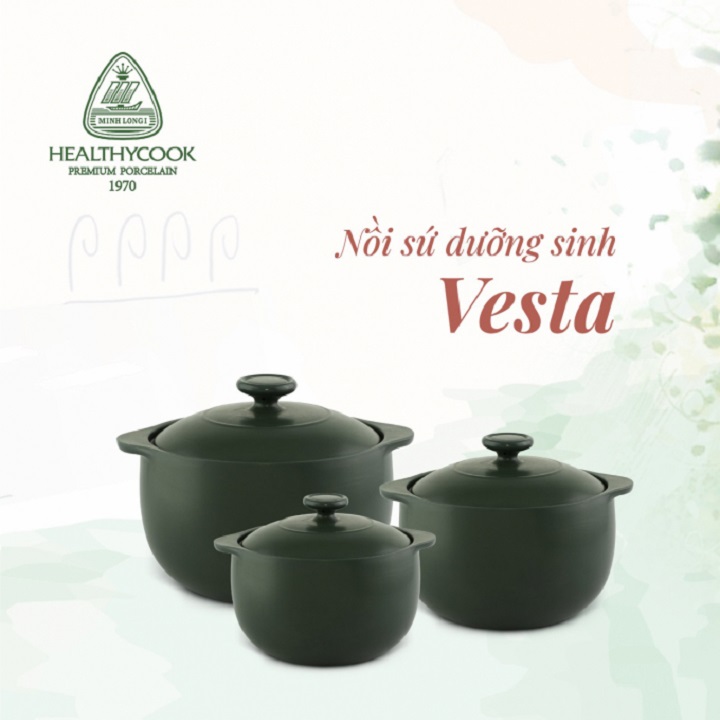 nồi sứ dưỡng sinh minh long - nồi sứ dưỡng sinh