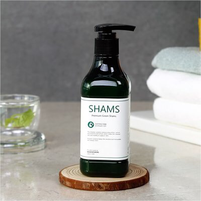 Dung dịch vệ sinh hàn quốc premium green shams 250g
