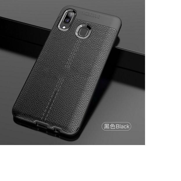 Ốp lưng dẻo đen thời trang AutoFocus cho điện thoại Samsung Galaxy A10s