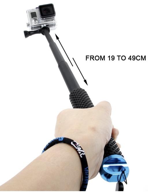 Gậy chụp hình Gopro, Sjcam, xiaomi, eken, phụ kiện camera hành trình giá rẻ