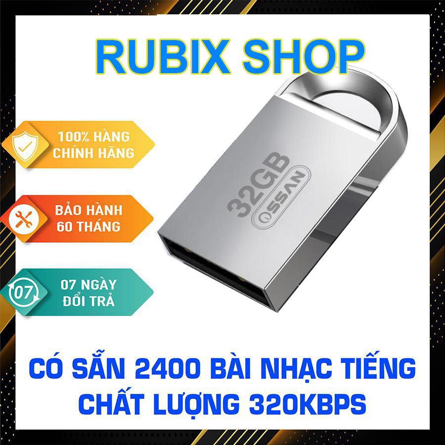 USB nhạc oto ô tô gồm 2500 bài hát các thể loại nhạc Trữ tình, nhạc trẻ, nhac Bolero, nhạc Remix, Nhạc Vàng dùng cho ô tô, máy nghe nhạc, các thiết bị có thể cắm usb