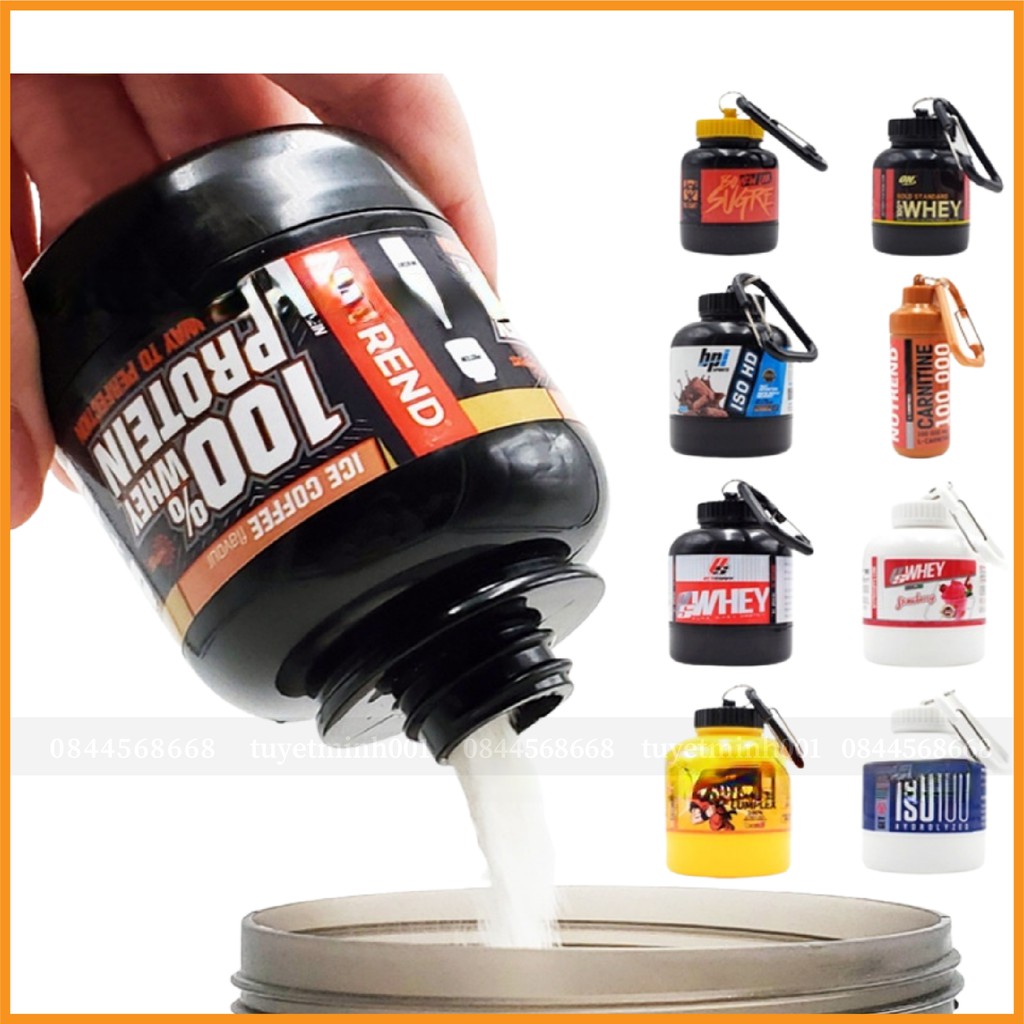 Bình đựng Whey, Mass mini, iShaker - 30g