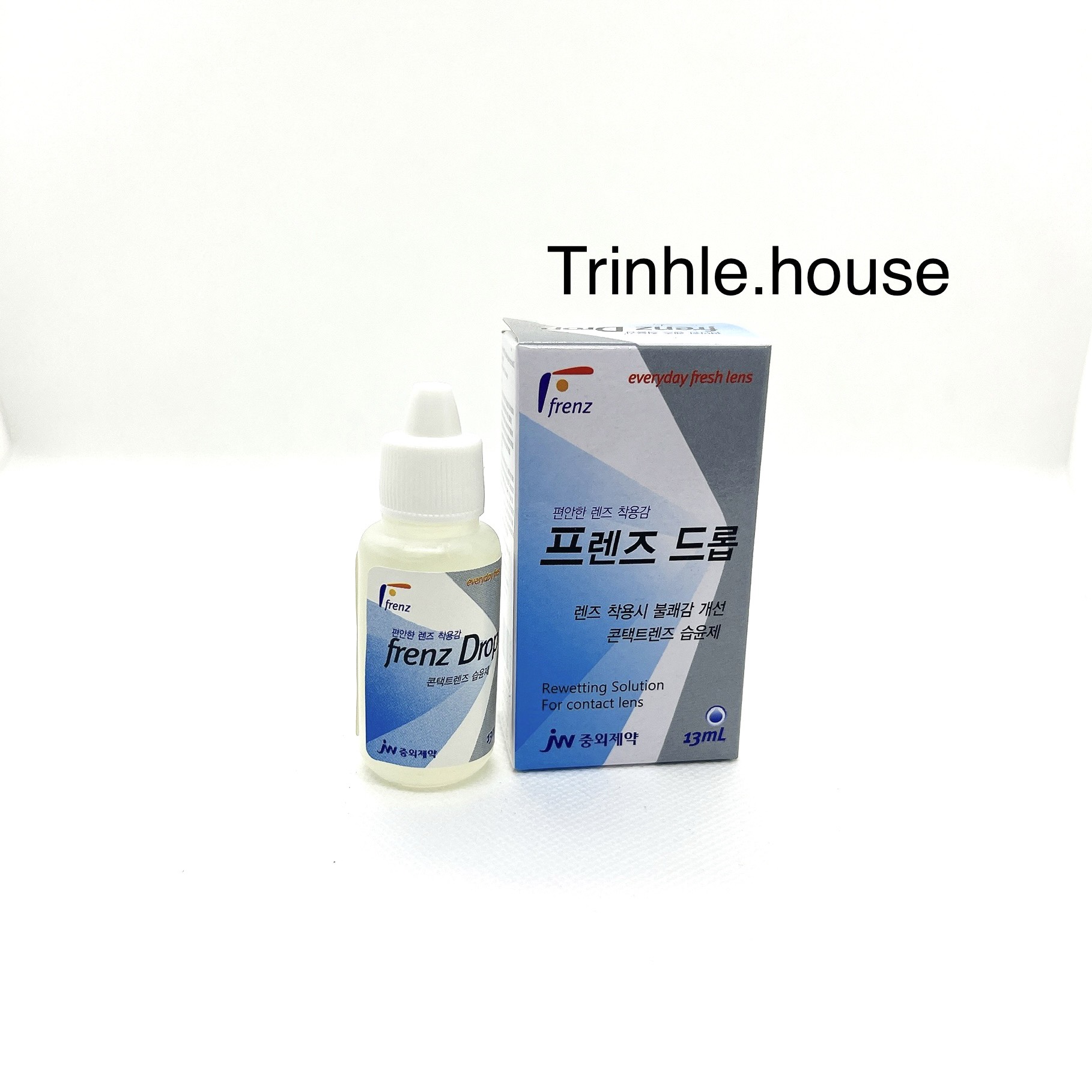 [HCM]Nước nhỏ mắt lens Frenz Drop 13ml khi mang kính áp tròng Hàn Quốc.