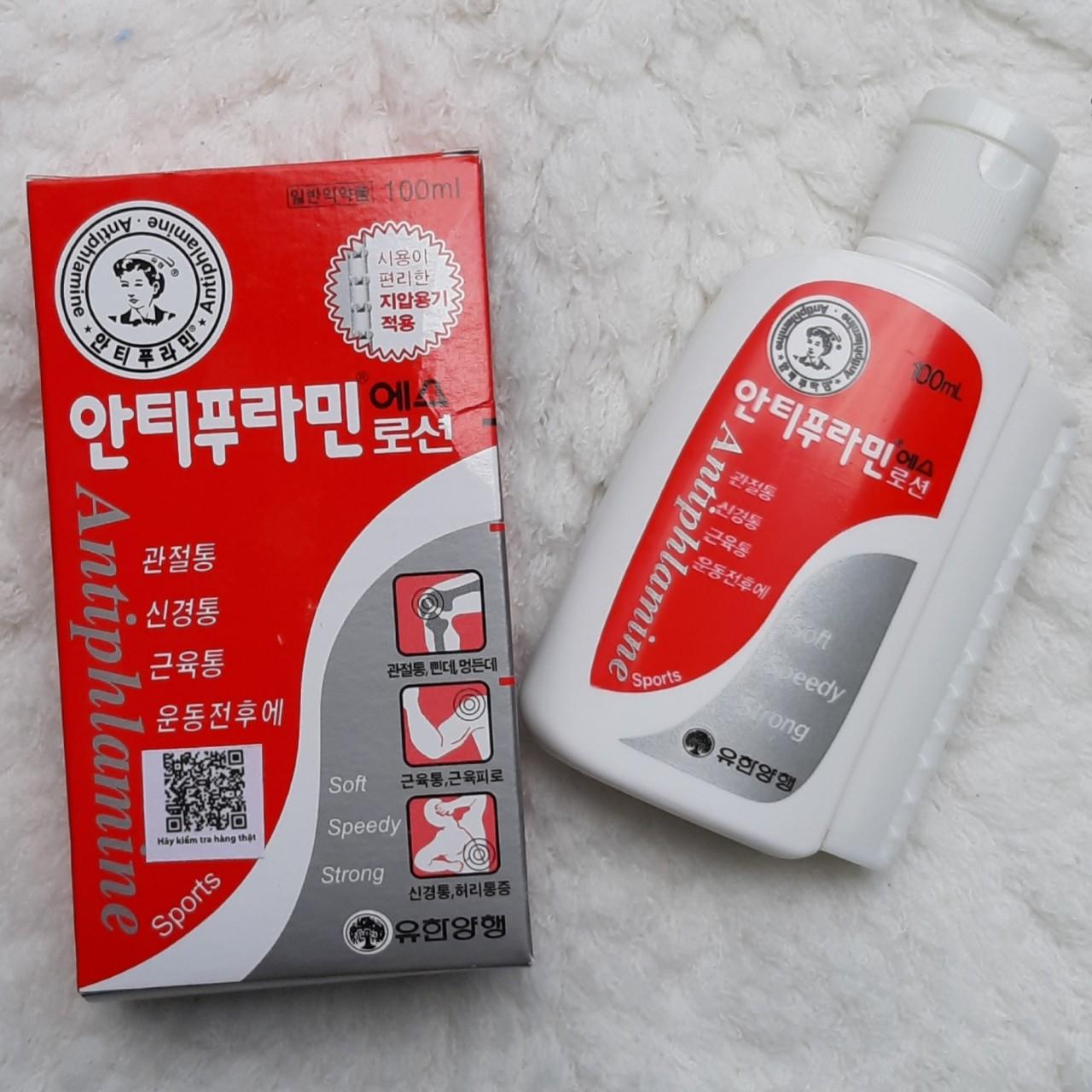 Combo 3 chai dầu nóng Hàn Quốc 100ml