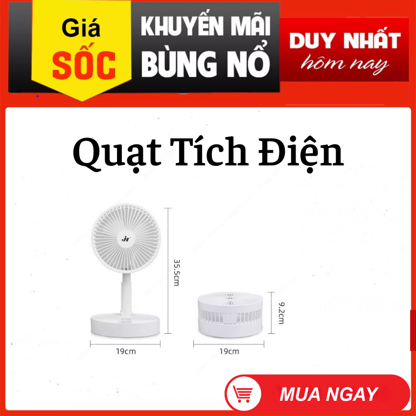 [ RẺ VÔ ĐỐI ] QUẠT TÍCH ĐIỆN MINI - QUẠT GIÓ 3IN1 KM F0286 - công suất 12w - pin 7400 mAh - xoa dịu những ngày hè nắng nóng - có đèn LED tiện lợi - nhỏ gọn - mang theo đi du lịch - an toàn cho trẻ nhỏ - BH 12 tháng - lỗi 1 đổi 1.