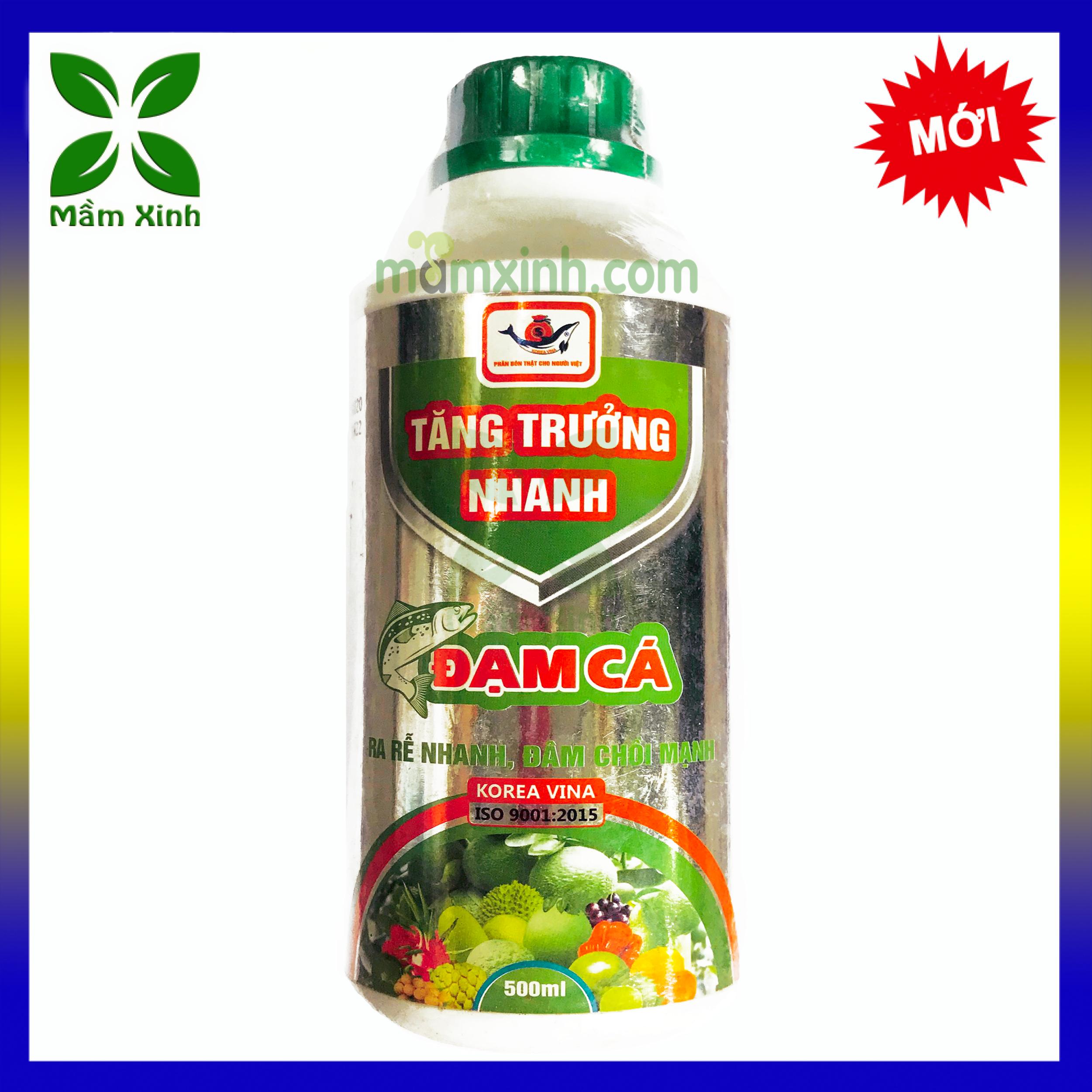 Phân Đạm Cá tăng trưởng nhanh, ra rễ mạnh, đâm chồi vọt đọt chai 500ml