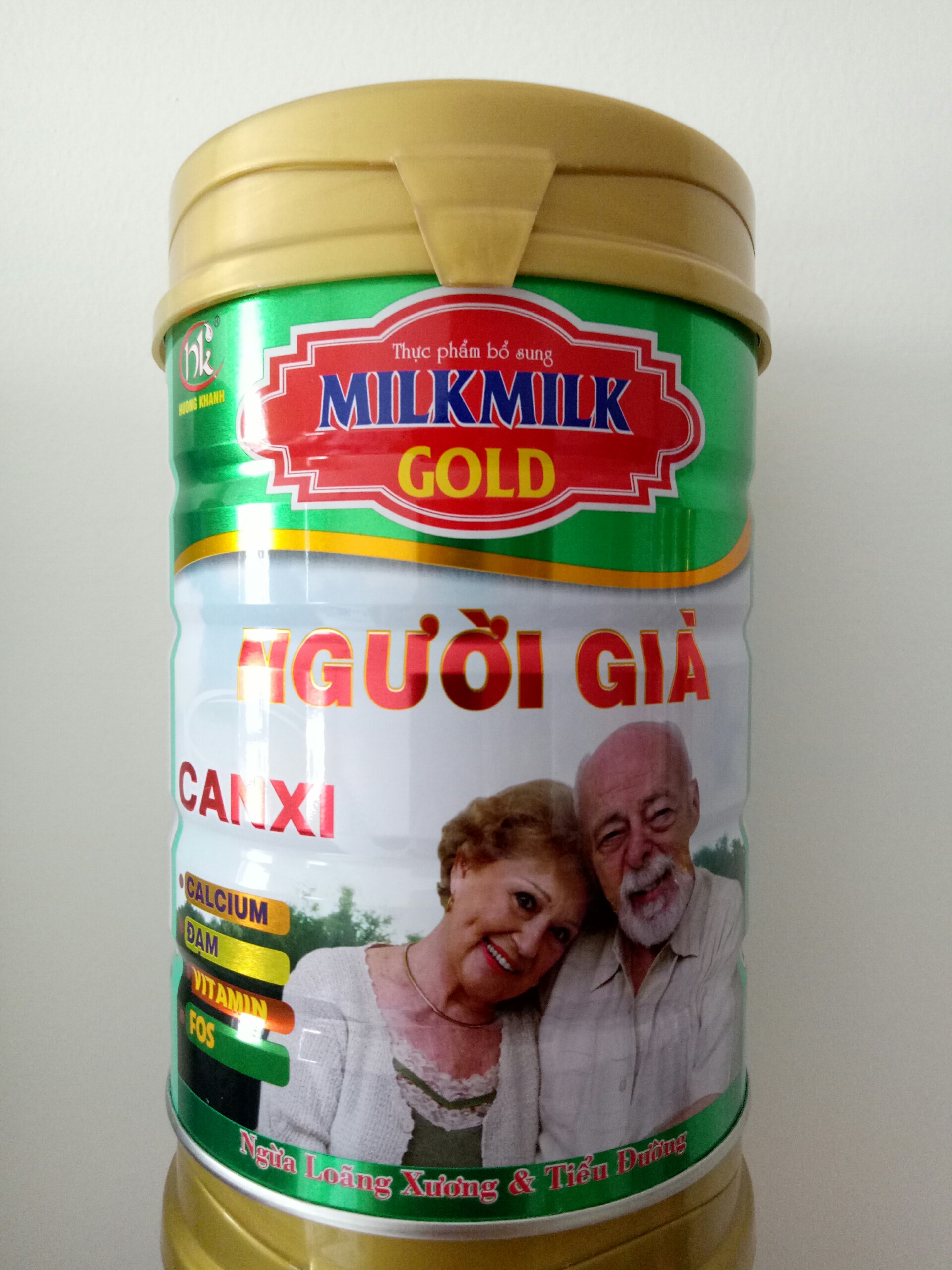 Sữa bột dinh dưỡng dành cho người già Milkmilkgold - MẪU MỚI Lon 900 gram